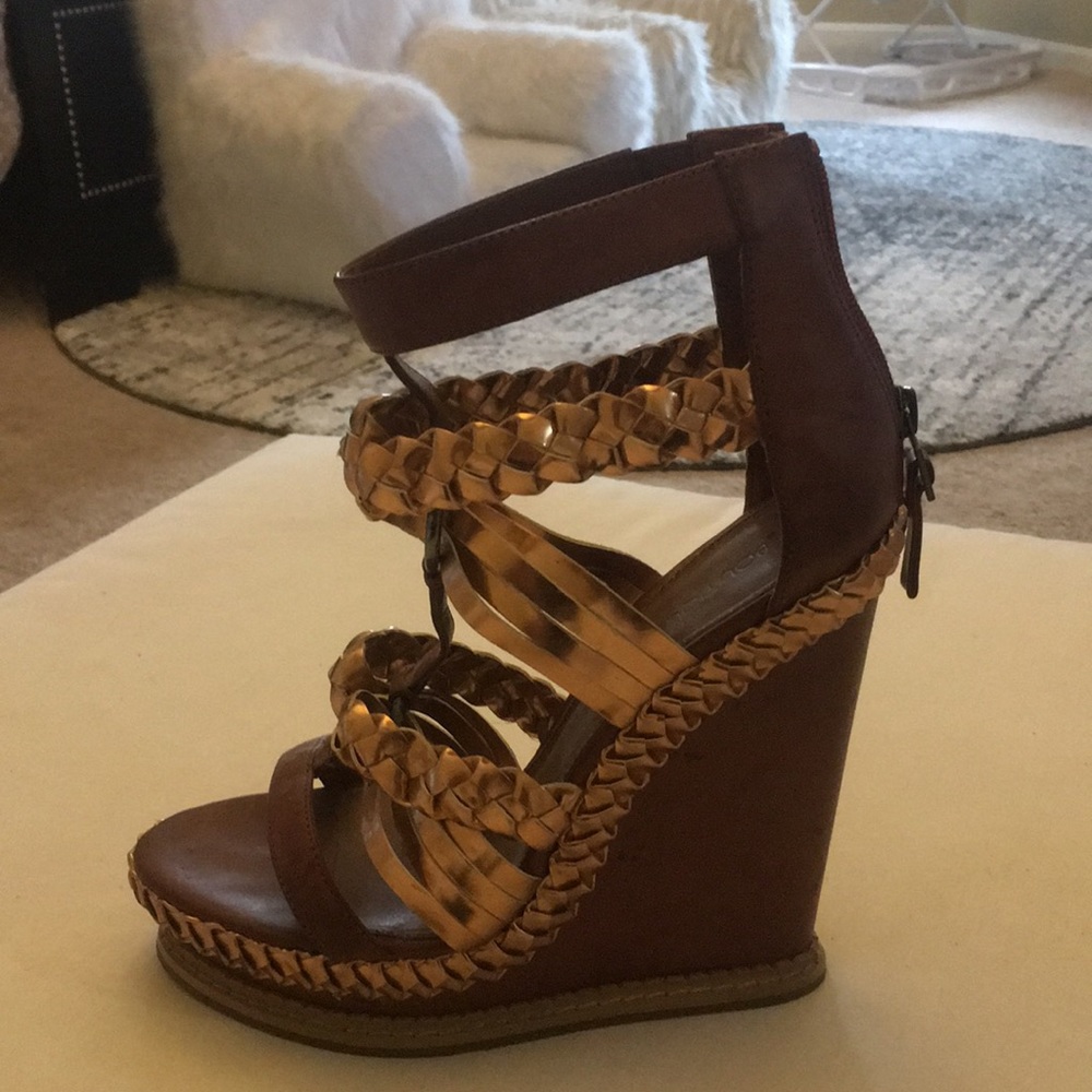 Gladiator high heel sandal
